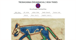 Desktop Screenshot of irishtribes.com